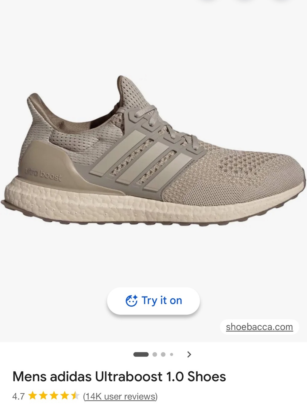 Moderately Worn Adidas Ultraboost Sneakers 💙